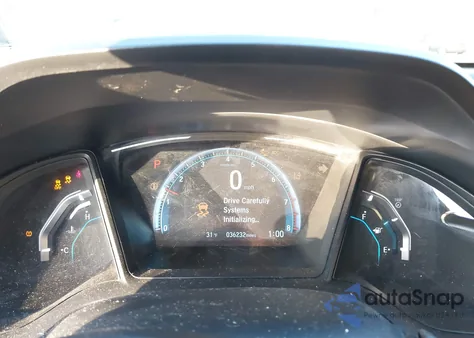 2021 Honda Civic Lx из США, поврежденный, VIN 2HGFC2F62MH552823